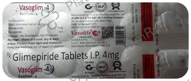 Vasoglim 4 Tablet