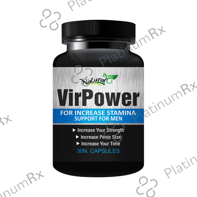 Natural Vir Power for Increase Stamina Support for Men Capsule