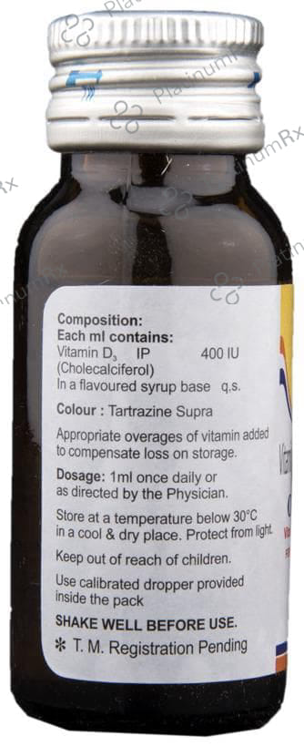 OH D3 Paediatric Drops 30ml