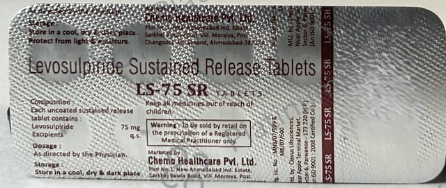 LS 75mg SR Tablet 10s