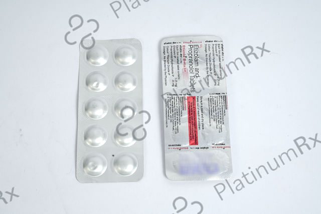 Etizola Beta 0.25 mg/20 mg Tablet