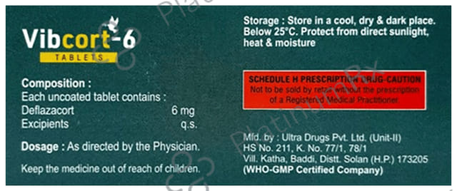 Vibcort 6 Tablet