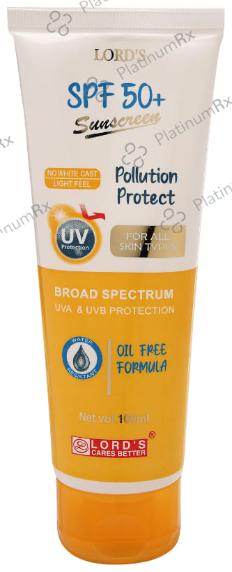 Lord's SPF 50+ Sunscreen 100ml
