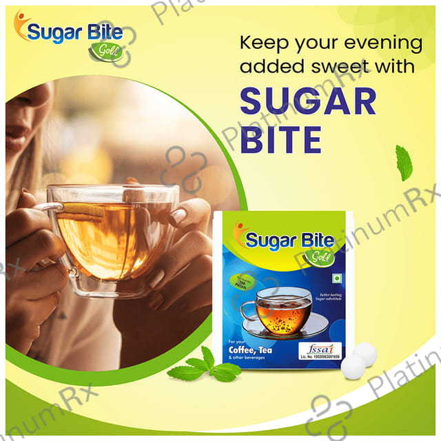 Sugar Bite Gold Low Calorie Sweetener Pellets 300 pellets