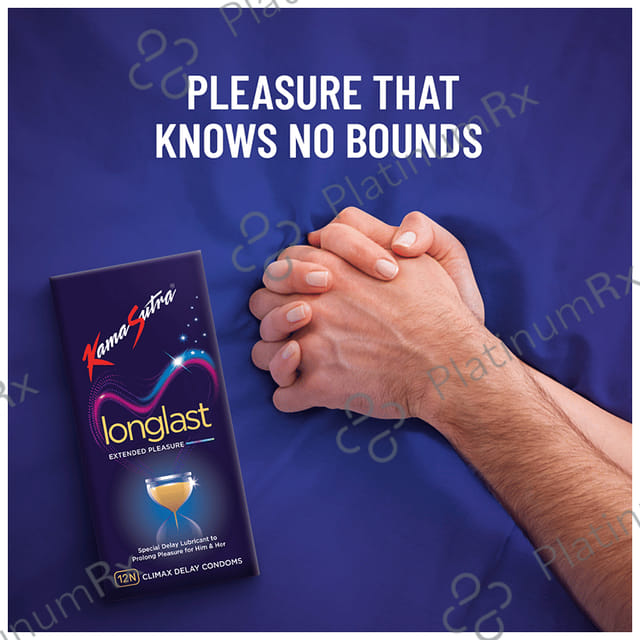 KamaSutra Pleasure Series Longlast Condom 12s