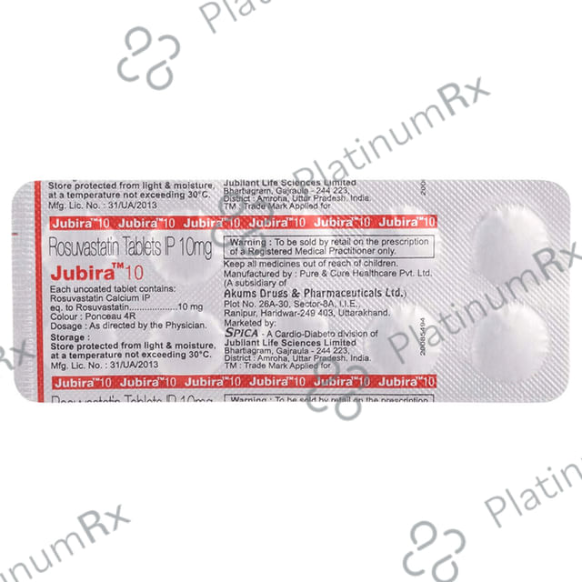 Jubira 10 Tablet 10 Tablet