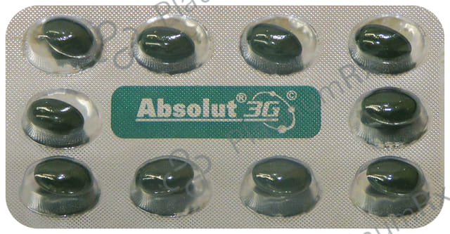 Absolut 3G Capsule 10s