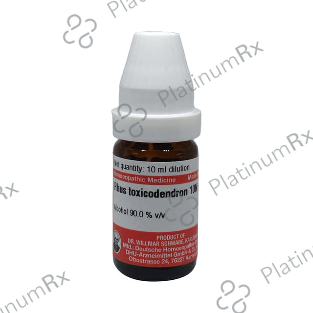 Dr Willmar Schwabe Germany Rhus Toxicodendron Dilution 10M