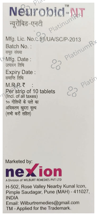 Neurobid-NT Tablet SR