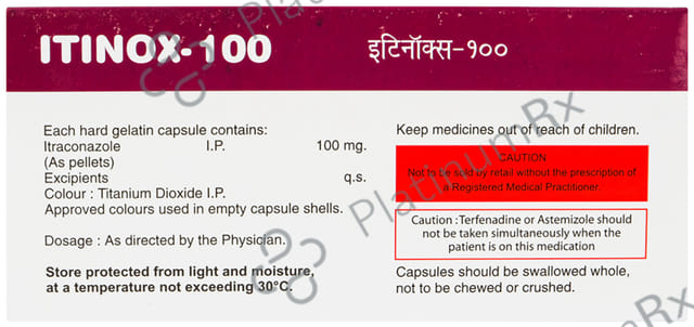 Itinox 100 Capsule