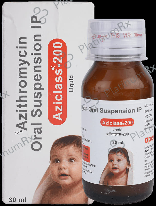 Aziclass 200mg Syrup 30ml