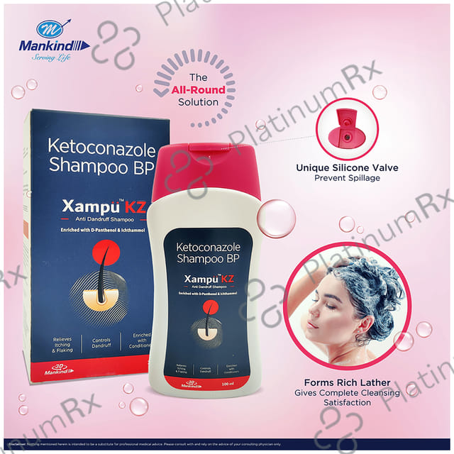 Xampu KZ 2% Anti Dandruff Shampoo 100ml