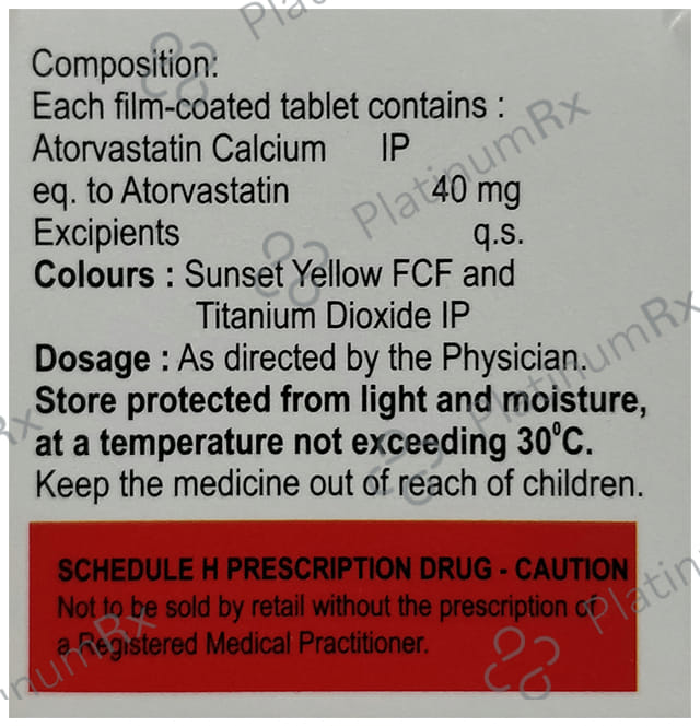 Atorcaid 40mg Tablet 10s