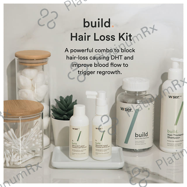 Wiser Build Hair Loss Treatment Kit 1s