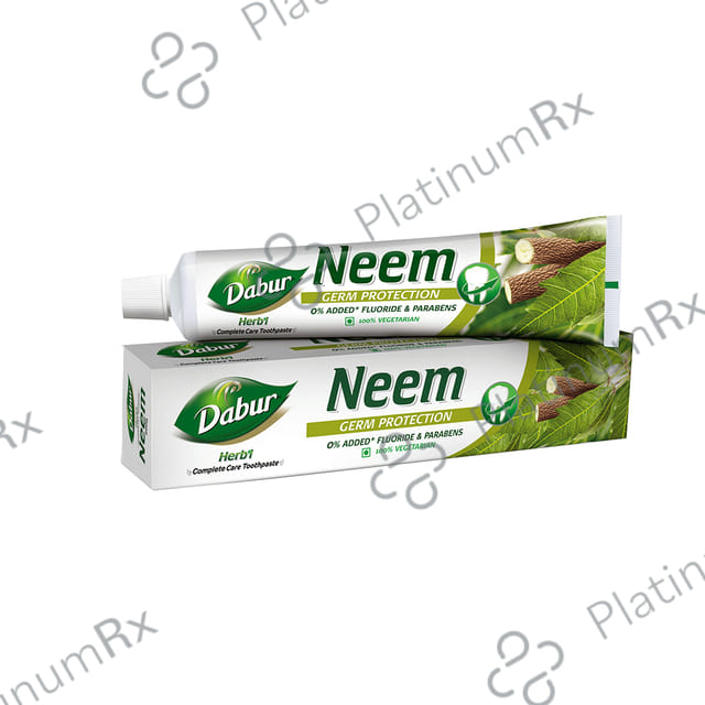 Dabur Neem Germ Protection Herb'l Toothpaste (200gm Each)