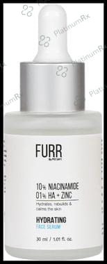 Furr 10% Niacinamide 01% Ha + Zinc Hydrating Face Serum