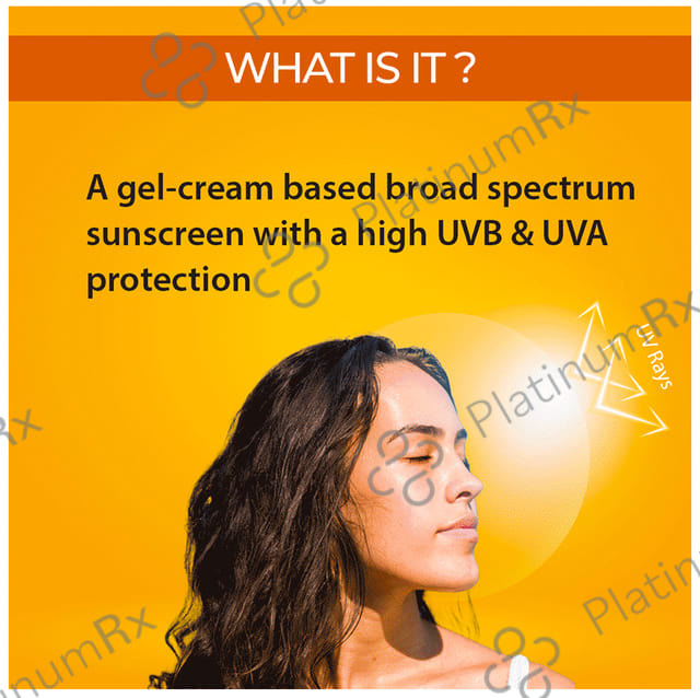 Neolayr Ultrablock Dry Touch Matte Gel Sunscreen SPF 30 PA++++ Cream 50gm
