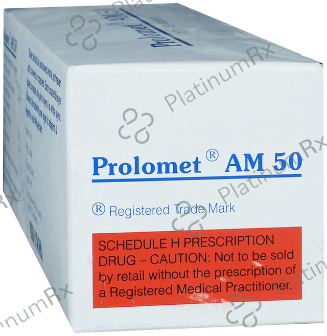 Prolomet AM 50/5mg Tablet PR 10s