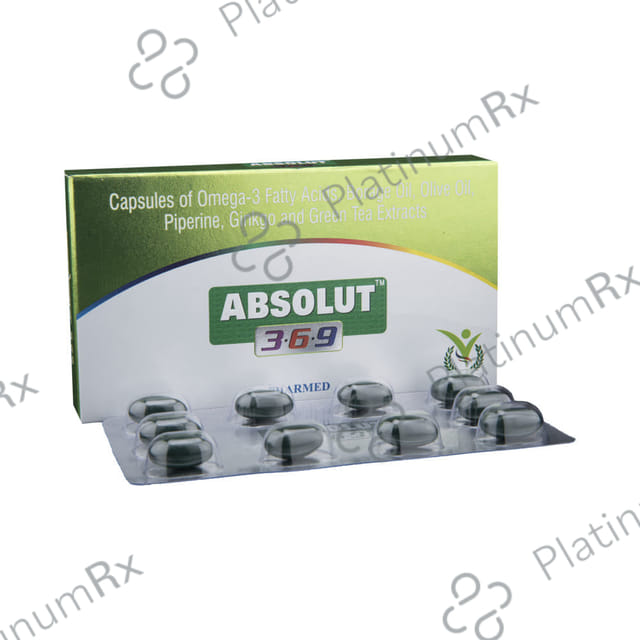 Absolut 3.6.9 Capsule 10s