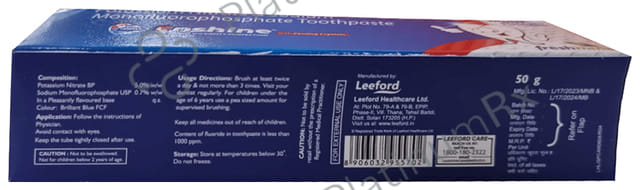 Enshine Pro Toothpaste Fresh Mint 50gm