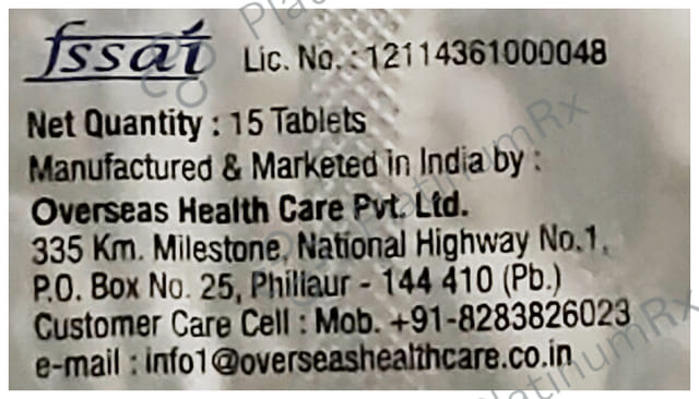 Nuzorb Tablet 15s