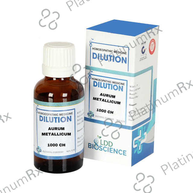 LDD Bioscience Aurum Metallicum Dilution 1000 CH 30 ml