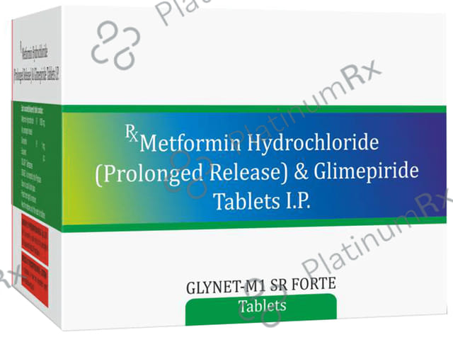 Glynet M1 1/1000mg Forte Tablet SR 10s
