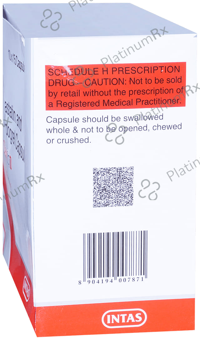 Clavilip 10/75mg Capsule 15s
