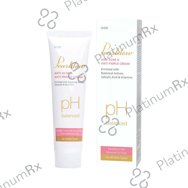 Pearldew Anti Acne & Anti Pimple Cream (25gm Each) 1 Tube