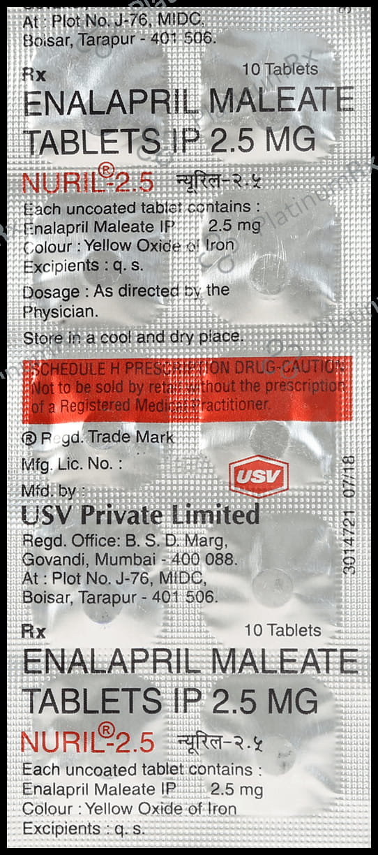 Nuril 2.5mg Tablet 10s