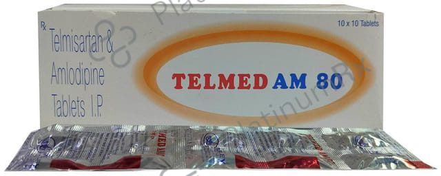 Telmed AM 80mg/5mg Tablet