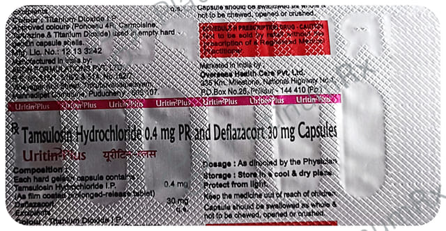 Uritin Plus 30/0.4mg Capsule 7s