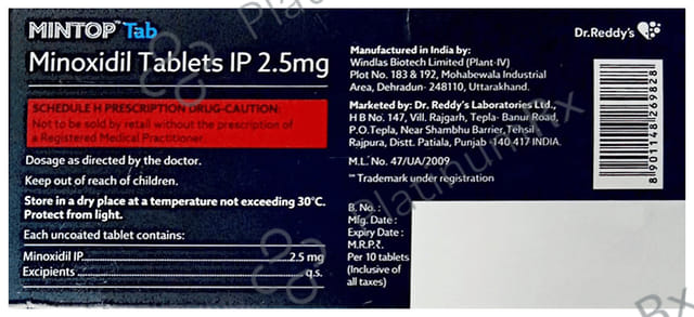 Mintop 2.5mg Tablet 10s