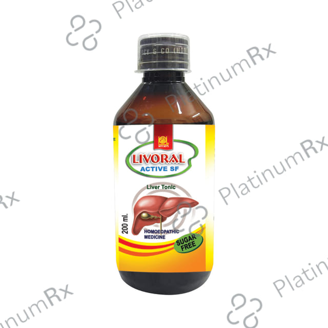 Sett Dey Livoral Sugar Free Syrup 200 ml