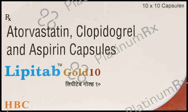 Lipitab Gold 75/10/75mg Capsule 10s