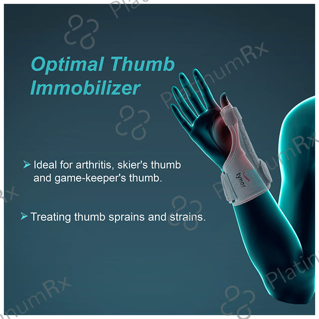 Tynor F 06 Thumb Spica Splint Universal 1s