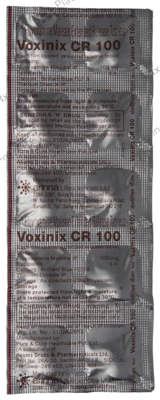 Voxinix CR 100 Tablet
