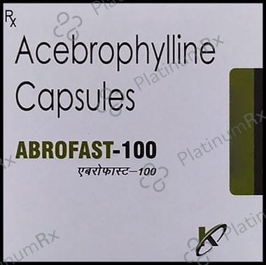 Abrofast 100mg Capsule 10s
