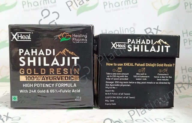 XHeal Pahadi Shilajit Gold Resin 20gm