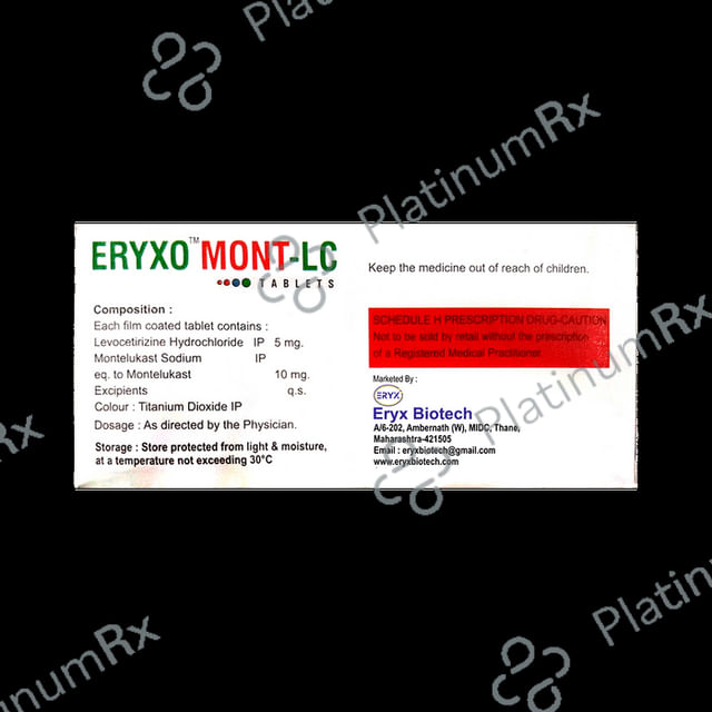 Eryxo Mont-LC Tablet