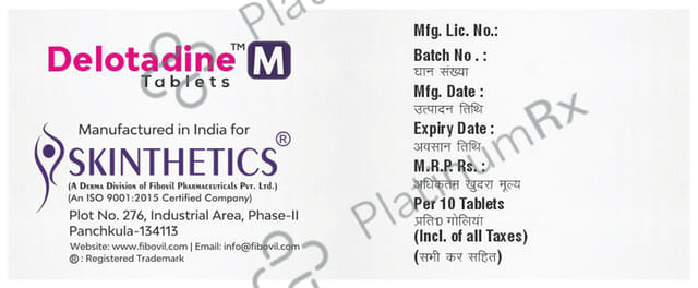 Delotadine M Tablet