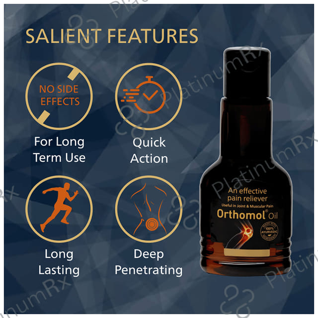 Orthomol An Effective Pain Reliever Oil (50ml Each) 1 Bottle