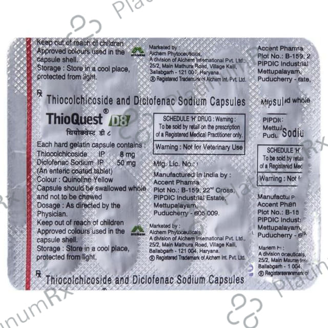 Thioquest D 8 Capsule