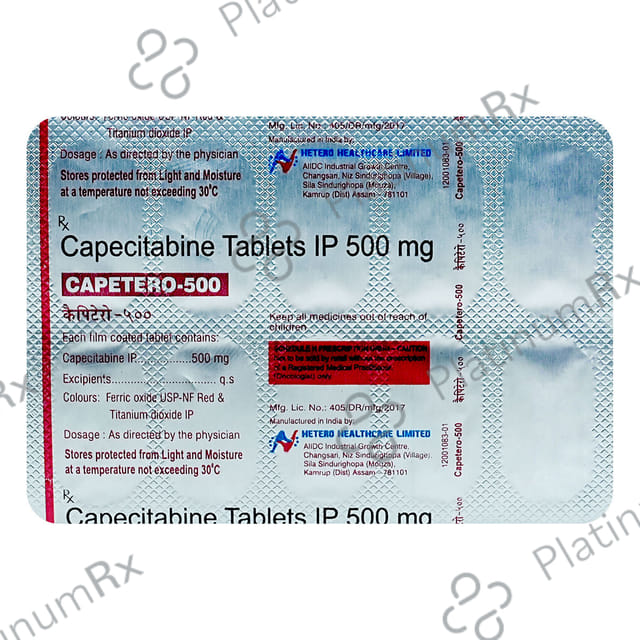 Capetero 500mg Tablet 10s
