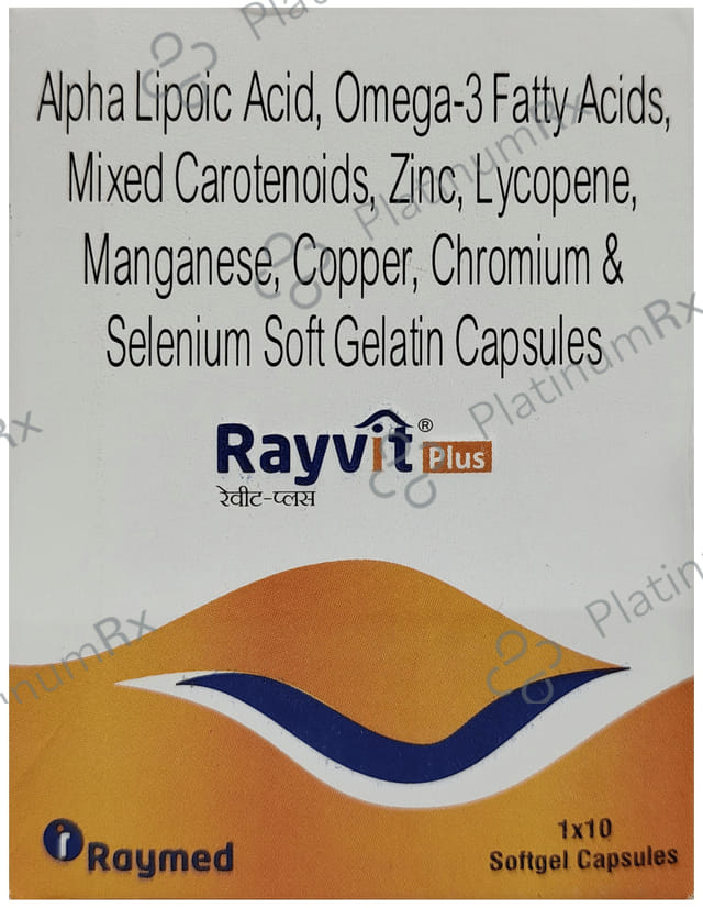 Rayvit Plus ALA, Omega 3 Soft Gel Capsule 10s