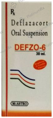Defzo 6 Oral Suspension Raspberry & Vanilla
