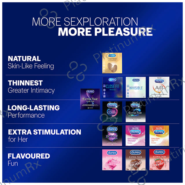 Durex Close Fit Invisible Condom 3s