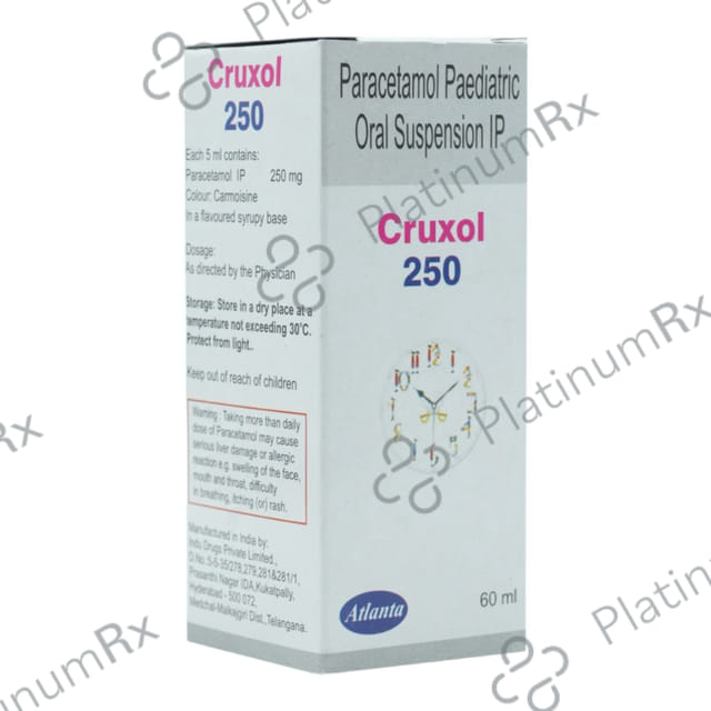 Cruxol 125mg Syrup 60ml