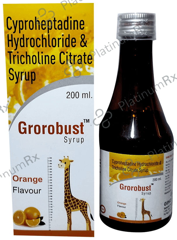Grorobust Syrup Orange 200ml