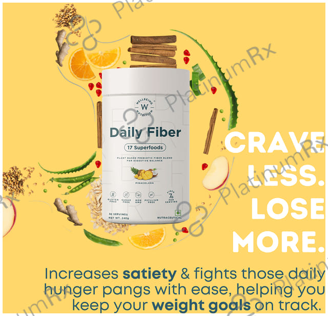 Wellbeing Nutrition Daily Fiber Sachet (7gm Each) Pina Colada
